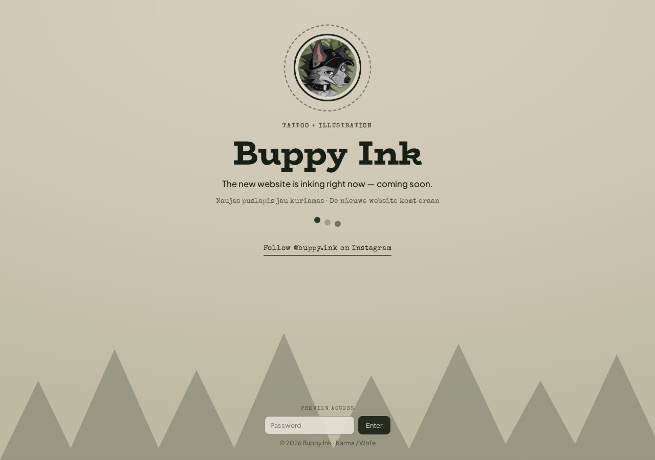 Buppy Ink — Tatuiruotės / iliustracijos